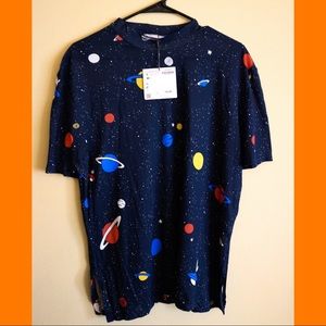 Outer Space High Neck Tee From Zara